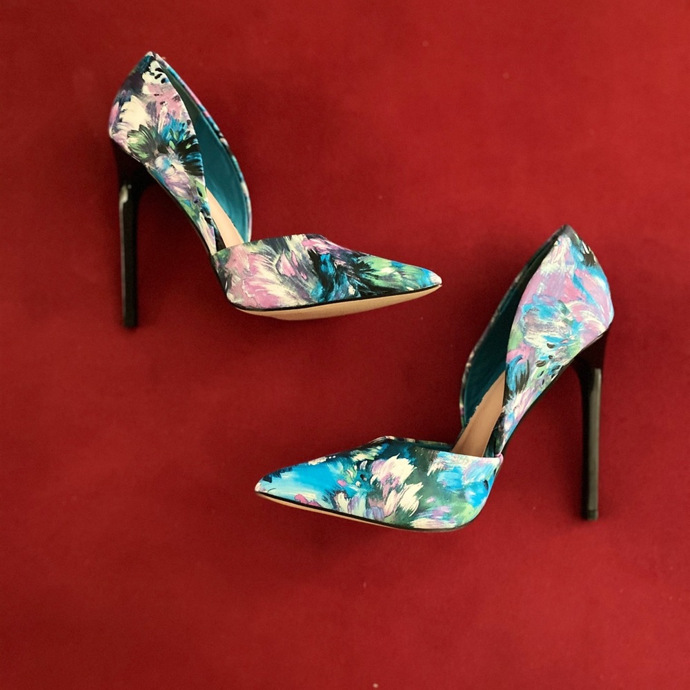 Watercolor Heels